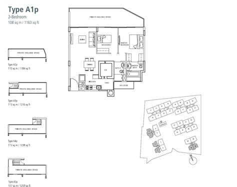 Choose from various unit types, sizes & facing. 2 Bedroom - The Peak @ Balmeg