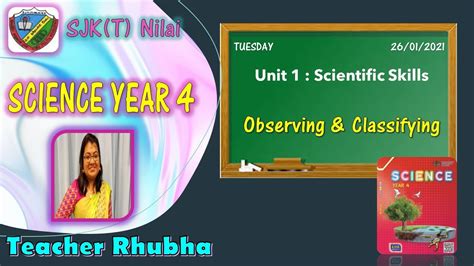 Introduction to college mathematics (4). Science Year 4 DLP - Scientific Skills (Observing ...