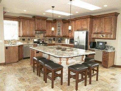 Kitchen island ideas with seating. Long Kitchen Islands With Seating | Large Kitchen Island ...