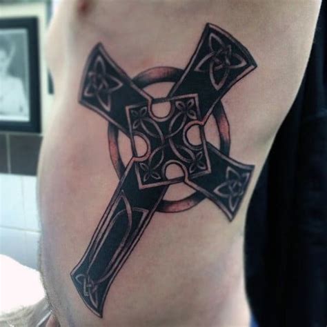 Keys dove rib tattoo for girls. Top 93 Celtic Cross Tattoo Ideas 2021 Inspiration Guide