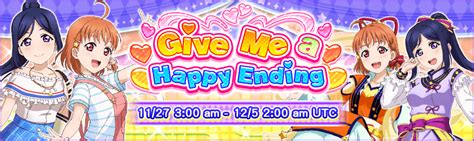 Angelina gives a happy ending video added by 6 users, included to 2 collections. Events - Give Me a Happy Ending | LLSIF EN