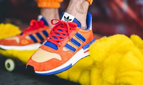 Adidas' dragon ball z collection has been rumored for months now, but the three stripes today announced each specially designed shoe box features an image of the character who inspires the design as well as the adidas originals logo in place of the star in dragon ball z's orange circle motif. Alles was Ihr über adidas x Dragon Ball Z wissen müsst ...