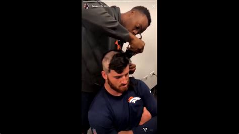 Enjoy your new terrible haircut! Denver Broncos 2018 Rookies Get Haircuts - YouTube