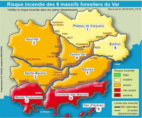 Tous les événements à venir dans le var et aux environs aujourd'hui. Risque incendie très sévère : trois massifs fermés aujourd ...