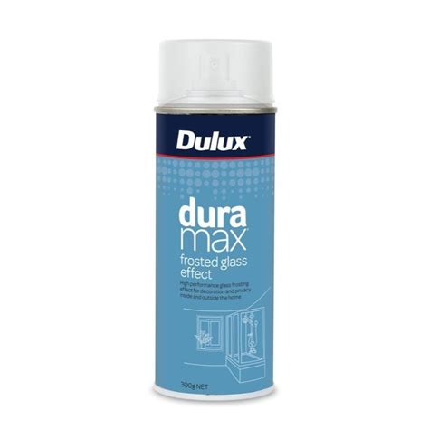 Cleaning is easy, and you will not have to do it as much as clear glass. Dulux Duramax 300G Frosted Glass Effect | Mitre 10