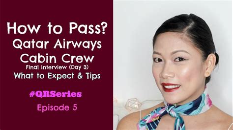 Check spelling or type a new query. Qatar Airways CABIN CREW: FINAL INTERVIEW Day 3 tips by ...