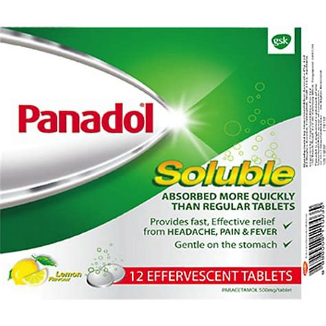 3 how does panadol work? Buy PANADOL SOLUBLE 12S Online Singapore | iShopChangi