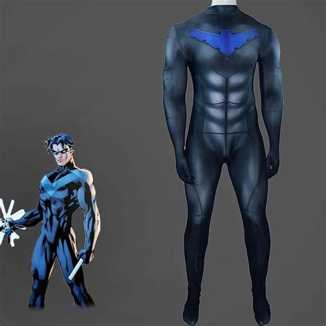 Follow his instructions, approach the chalice #1 and press a to drink the blood of the demon. Nightwing Dick Grayson Cosplay Costume Batman: Arkham City ...