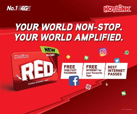 Do note that some of these plans have its own catch. Maxis Launches New Prepaid Plan Hotlink RED - PC.com Malaysia