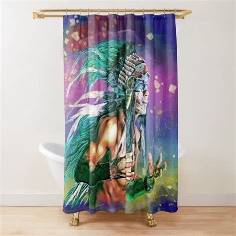 Check spelling or type a new query. 'Native Indian' Shower Curtain by James Martin in 2020 ...