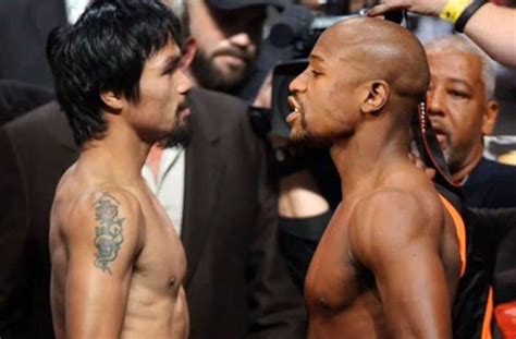 The bigger slice of the pie in a potential fight between the two. Floyd Mayweather vs. Manny Pacquiao Weigh-In Live Now