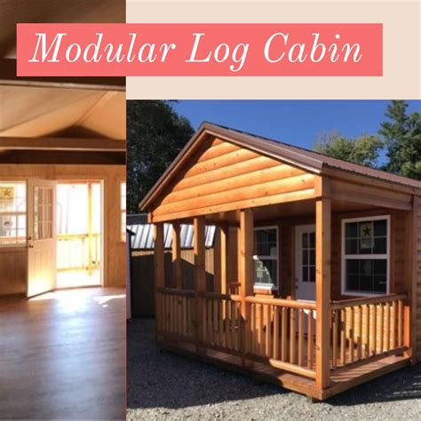 Get the best style at the lowest prices with our clearance home decor. Clearance 14 x 38 Log Cabin | Modular log cabin, Log cabin ...