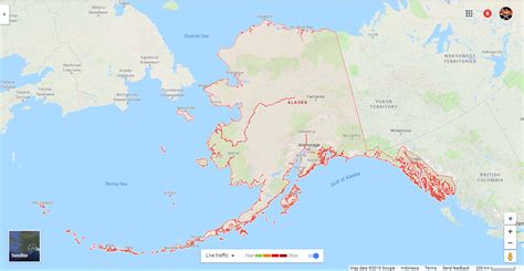 Flag point is a cape in alaska. Map, Flag and Seal of Alaska