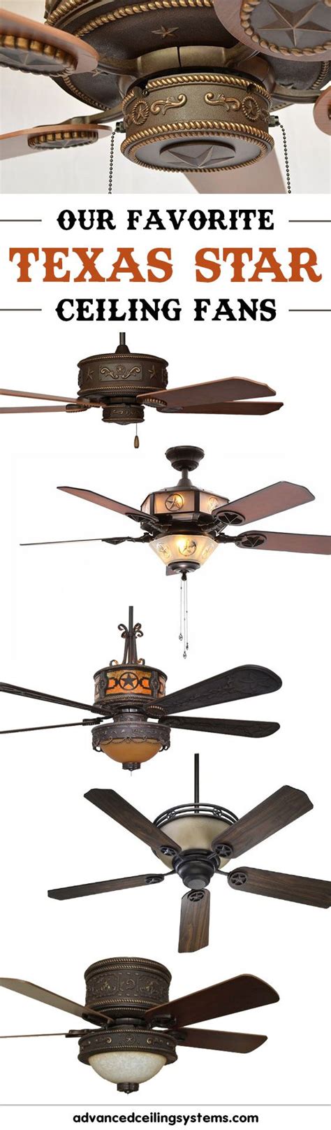 Don't blindly rush to the best brand. 5 Texas Star Ceiling Fans to Complete Your Western Style ...