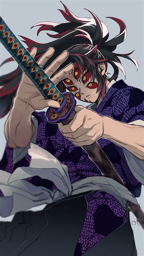 Demon slayer movie villain akaza upper moon 3 (kimetsu no yaiba). Demon Slayer Moon Wallpaper