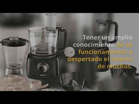 Seleccion de mejores robot de cocina del mercado. Robot de cocina Philips - YouTube