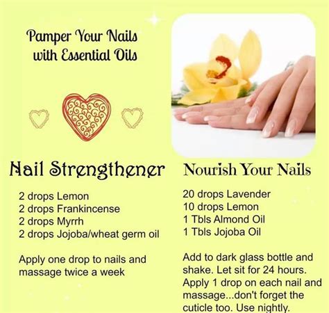 But you see coconut oil is a carrier oil meaning that it is absorbed more easily into your skin whilst at the same time carrying with it all of its nutrients and vitamins. I use this nail strengthener made with essential oils ...