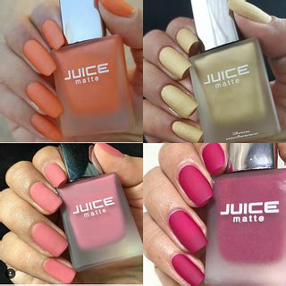 Hi guys today iam going to review and swatch 16 new cemera ice matte nail polishes, hope you guys will enjoy this is not a sponsered video, all the products. Buy JUICE MATTE NAIL POLISH COMBO OF 4 COLOUR Online ...