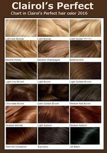 Chart In Clairol S Perfect Hair Color Hair Color Shades