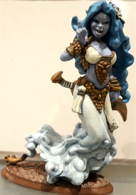 Having aided the primordials in their ancient battle with the gods over control of faerûn, most were imprisoned in common objects and scattered. 44012 Aasa Female Djinni - Works In Progress - Reaper ...