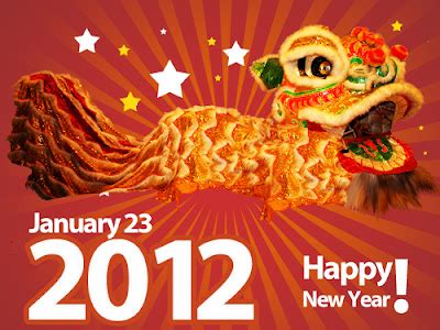 Random Thoughts on Rain's Domain: Usher in the Year of the Dragon 2012