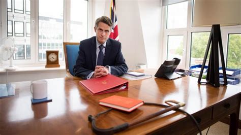 © provided by daily mail mailonline logo. Gavin Williamson: 'hidden message' of the whip on his desk ...