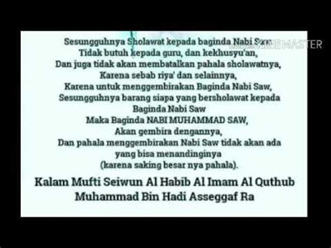 Maybe you would like to learn more about one of these? Doa sebelum sholawat Miftah - YouTube