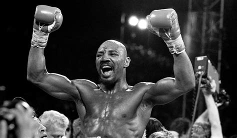 He was raised without his father. ACCADEMIA KAMA: Marvin "The Marvelous" Hagler
