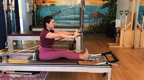 Pilates reformer with tower and mat system will help you to stimulate your body and mind, stylizing your figure, strengthening the muscles, and controlling it is a very comfortable and dynamic reformer for studio. Advanced Pilates Reformer - YouTube