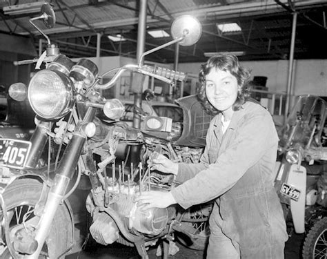 Honda sri lanka is offering motorcycle mechanic training course. Female Mechanic With Honda Motorcycle, 1975 | Motor ...