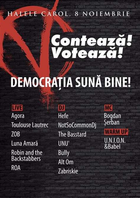 Deci, dacă e să votăm, să votăm niște oameni, niște partide care nu au doar o ofertă, doar un document. Nu ai voie să nu mergi la vot, în special dacă ești ...