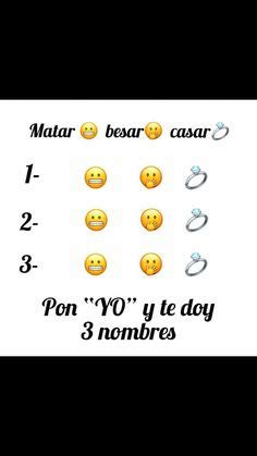 3 juegos para whatsapp de preguntas. Cuando escucho el nombre de mi crush Luis Enrique (güero ...
