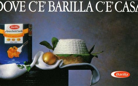 Siccome favorisce l´acquisto, è l´obiettivo di ogni campagna pubblicitaria. Barilla, "Dove c'è Barilla, c'è casa" | Anni 80