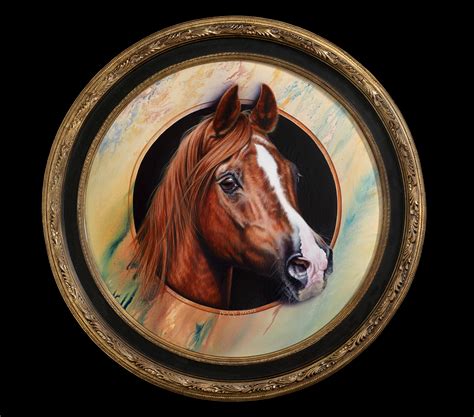 Padron (patron x odessa) u.s. padrons psyche | Equine Art by Shannon Lawlor