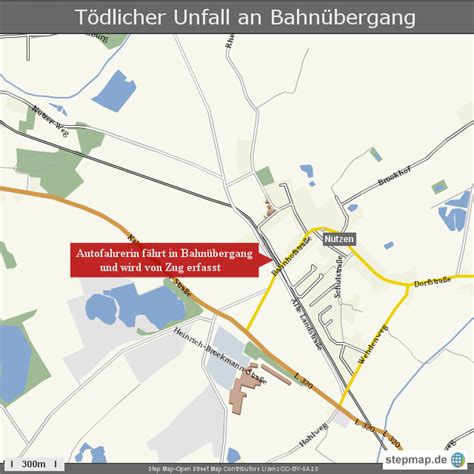 Was in finnland nach einem unfall besonders wichtig ist und welche möglichkeiten betroffene in bezug auf versicherung sowie schadensersatz haben, betrachtet der nachfolgende ratgeber näher. StepMap - Tödlicher Unfall an Bahnübergang - Landkarte für ...