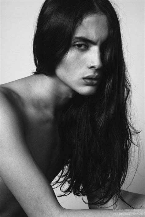 Model brunette with hairstyle of the care. Ricardo Dominguez | male model, guys with long hair | Long ...