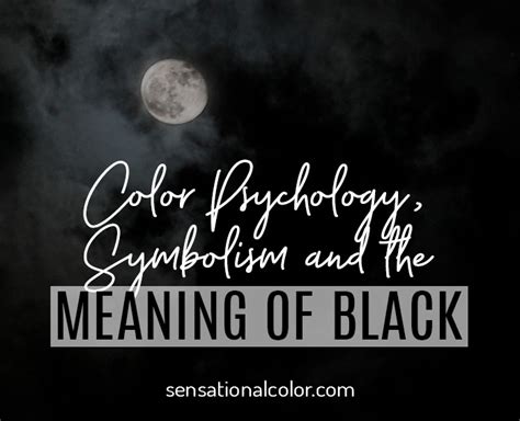 Black is a color retailers such as chanel and nike use. Meaning Of Black: Color Psychology And Symbolism