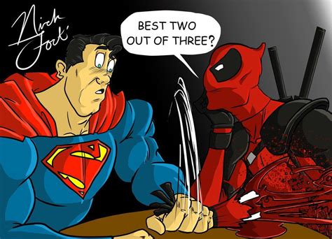 The story really hurt itself when it came up. Superman vs. Deadpool by 40ink | Deadpool, Superhero, Marvel