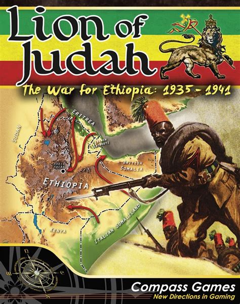 Juegos de mesa para niños: Lion of Judah: The War for Ethiopia, 1935-1941 ~ Juego de ...