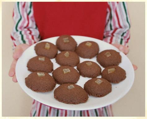 My sister got me into using confectioner's sugar instead of flour for flattening these cookies. Christmas Baking - Chocolate Orange Canada Cornstarch Shortbread Cookies ~ The Tiffin Box