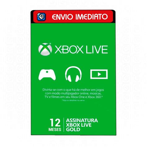 *reclama* estos nuevos regalos para free fire solo por hoy!! Xbox Live Gold Br Brasil Brasileira Usa Cartão 12 Meses ...