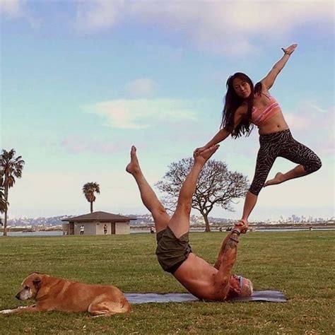 Couple's yoga can help to invigorate trust, understanding, and love in romantic relationships. Yoga For The Beginner | Couples yoga poses, Couples yoga ...