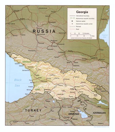 Tbilisi gruzie , tbiliszi grúzia tbilisi georgia. Gruzie: mapa Gruzie | CK Mundo