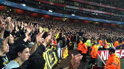 Happy birthday to bvb, who turns 109 years old today. BVB Fans in Arsenal - Emirates: Arsenal FC vs Dortmund ...