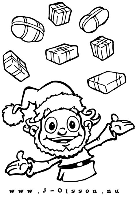 The verse for this coloring page is: Jul 105 | Målarbilder | coloringpages.se