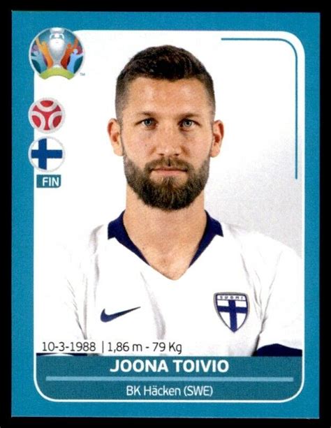 Facebook gives people the power to share and makes the world. Panini UEFA Euro 2020 Preview - Joona Toivio Finland No ...