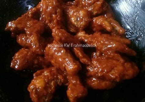 Resep spicy chicken wings (richeese). Resep Ayam Richeese Kw / Resep Ayam Richeese Factory Fire ...