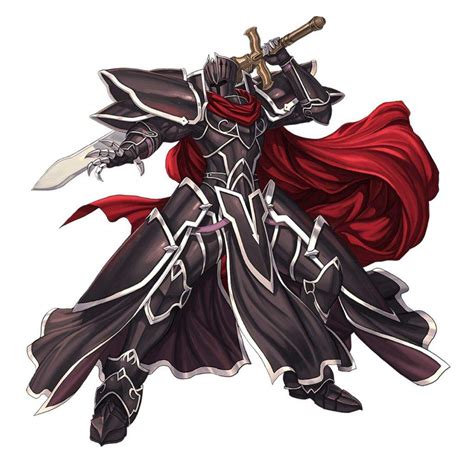 Pongo kuanos (meaning:black ape), colloquial name: Black Knight and Nepheene's attack art leaked | Fire ...