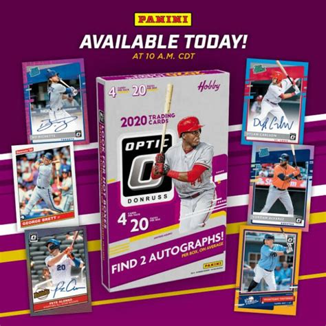 2020 panini donruss baseball cards. 2020 Panini Donruss Optic Premium Edition Baseball | eBay