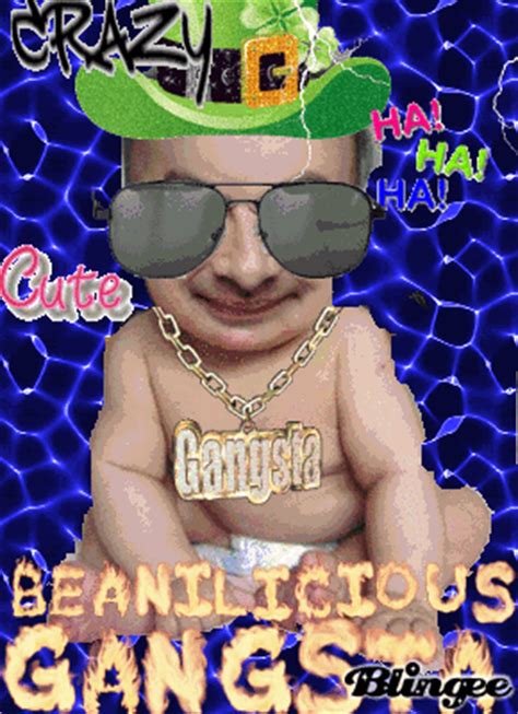 Haha this is done in illustrator, i'm trying to learn to use it. Beanilicious Gangsta Picture #108515144 | Blingee.com